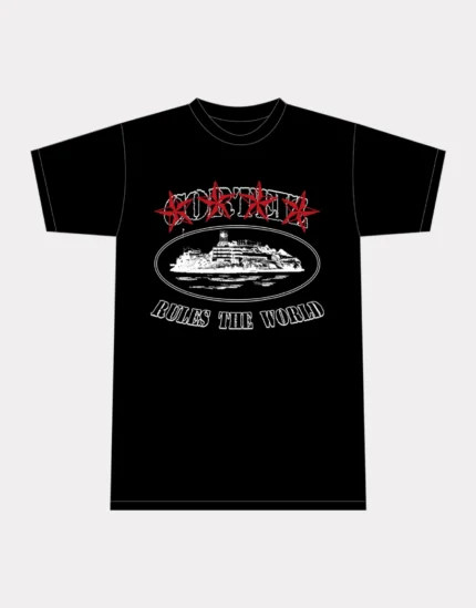 CORTEIZ 4STARZ ALCATRAZ T SHIRT SCHWARZ (1)