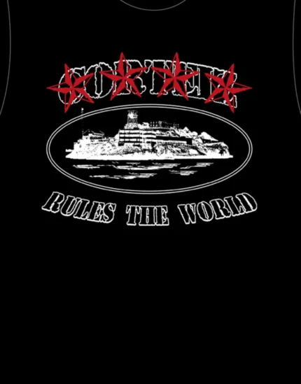 CORTEIZ 4STARZ ALCATRAZ T SHIRT SCHWARZ (2)