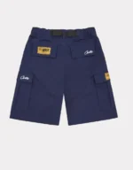 Corteiz Alcatraz Cargo Shorts in Marineblau (1)