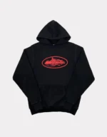 Corteiz Alcatraz Hoodie SchwarzRot (2)