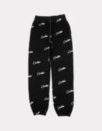 Corteiz All Over Print Jogginghose Schwarz