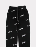 Corteiz All Over Print Jogginghose Schwarz1