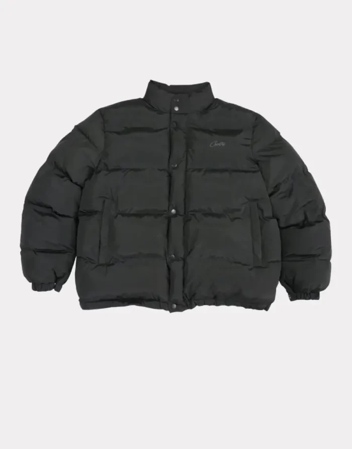 Corteiz Bolo Jacke in Triple Black