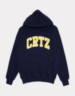 Corteiz Crtz Dropout Hoodie Marineblau (2)