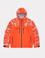 Corteiz Elitework wasserdichte Shell Jacke in Orange (2)