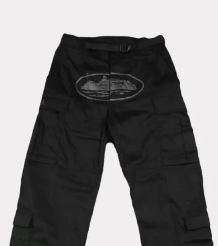 Corteiz Guerillaz Cargos Triple Black 1 (1)