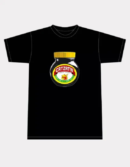 Corteiz Marmite T Shirt Schwarz