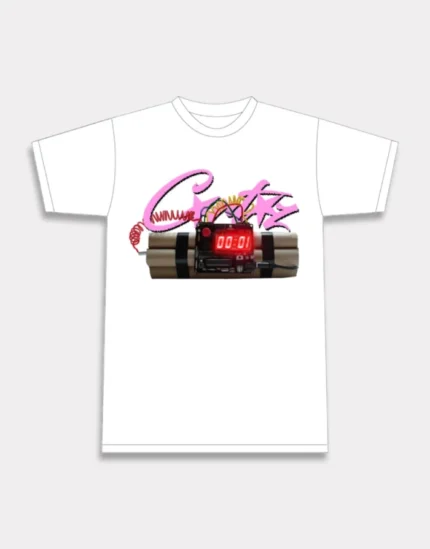 Corteiz No Time 4 Luv T Shirt Weiß (2)