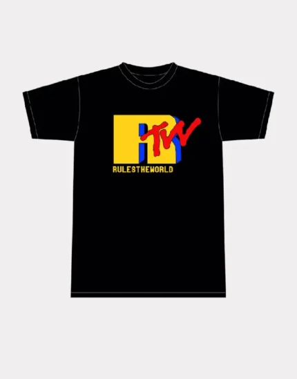 Corteiz RTV T Shirt Schwarz