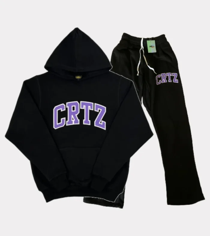 Crtz Tracksuit Schwarz (3)